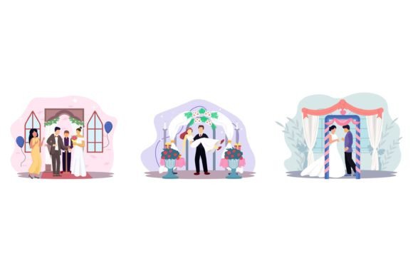 Creating Timeless Wedding Branding with Flat Design