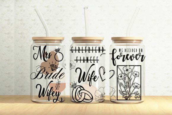 Designing Memorable Celebrations with the 16oz Glass Can Tumbler Wrap