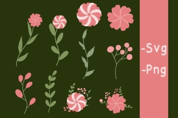 Set of Floral Wedding: A Design Asset for Elegant Projects