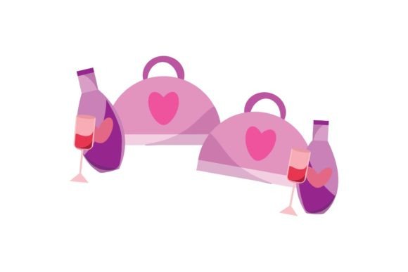 Wedding Food Vector Art: Styling Your Special Day