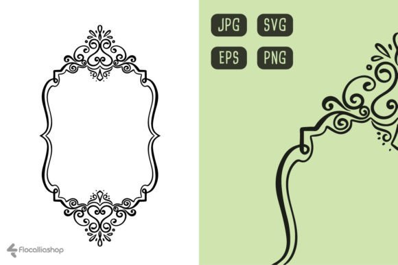 Wedding Frame #045: A Vector Set for Modern Invitations