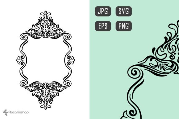 Wedding Frame #136: A Versatile Vector Design Asset