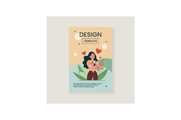 Why the Happy Woman Hugging Her Wedding Picture Illustration Works So Well